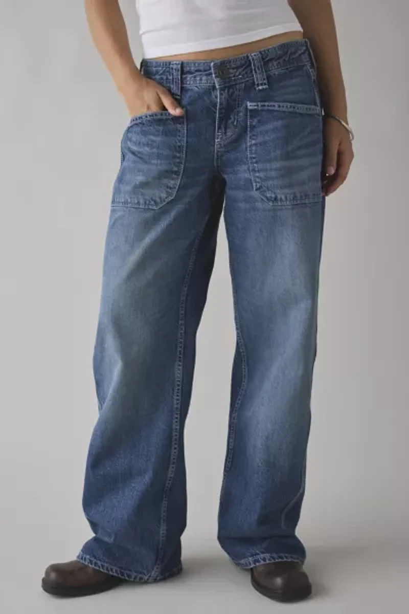 BDG Kayla Patch Pocket Low-Rise Jean