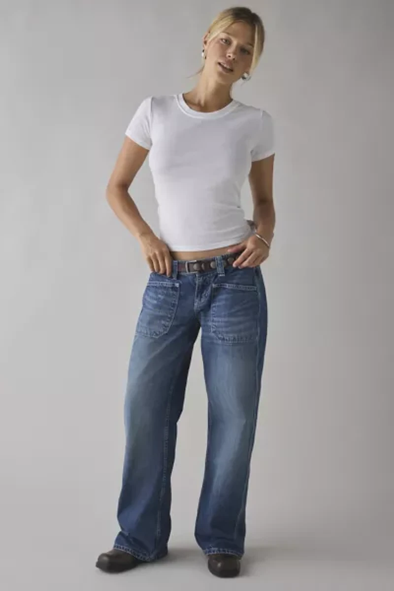 BDG Kayla Patch Pocket Low-Rise Jean