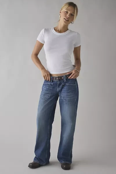 BDG Kayla Patch Pocket Low-Rise Jean