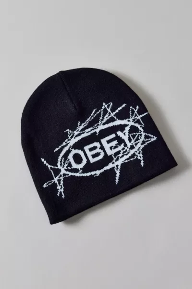 OBEY Scream Knit Beanie
