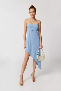 Y2K Asymmetrical Midi Dress