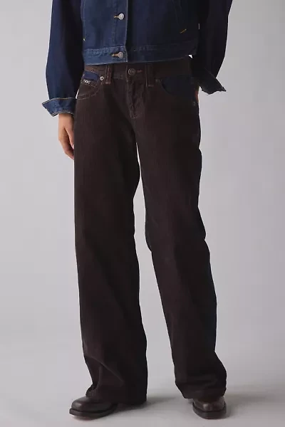 BDG Kayla Corduroy Mix Low-Rise Jean
