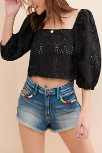 Lee Far Out Cut Off Denim Shorts