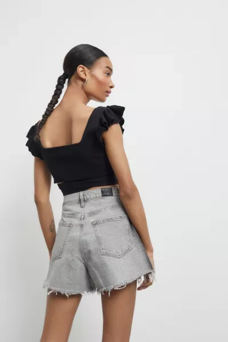 BDG A-Line Cutoff Denim Shorts