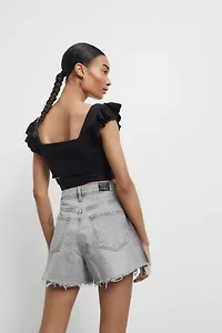BDG A-Line Cutoff Denim Shorts