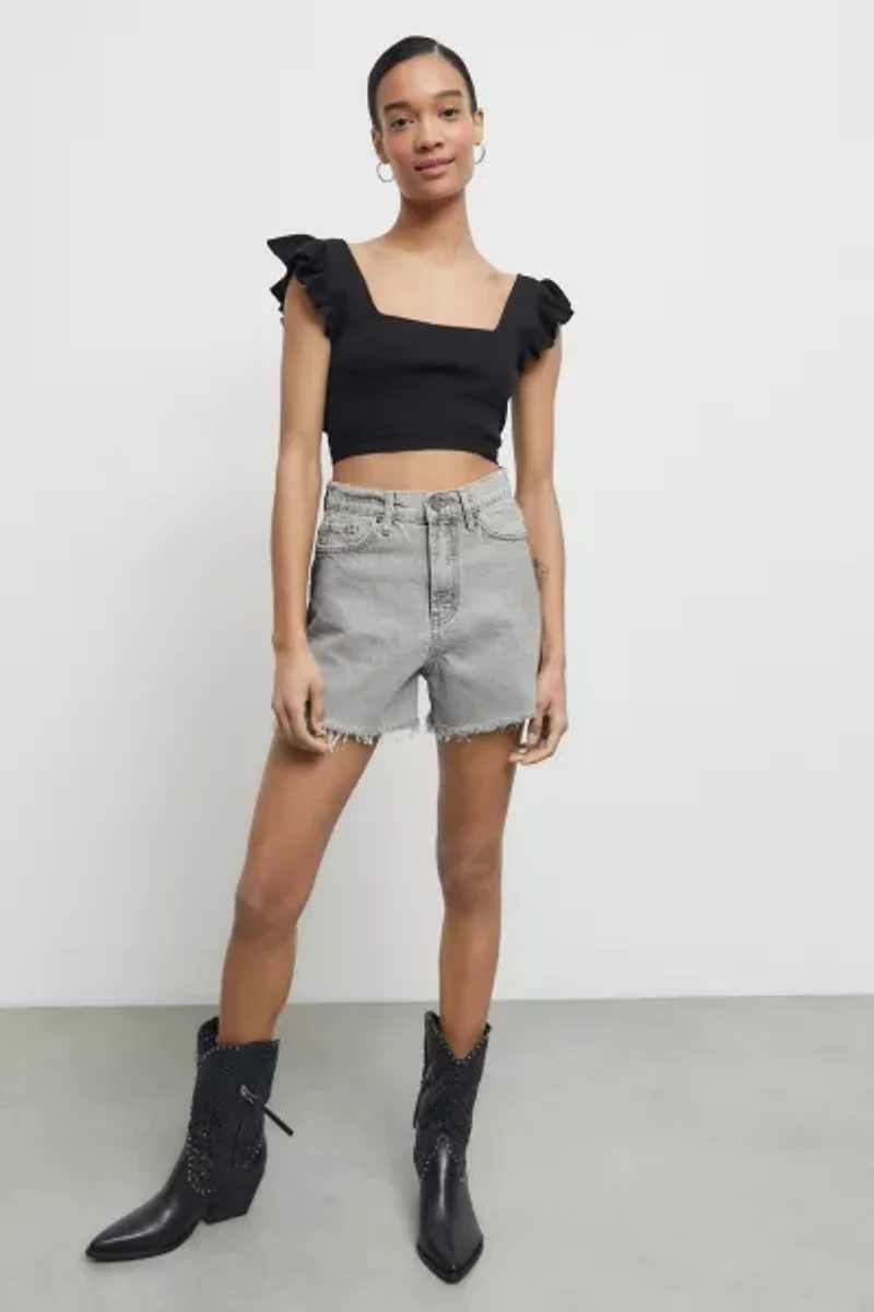 BDG A-Line Cutoff Denim Shorts
