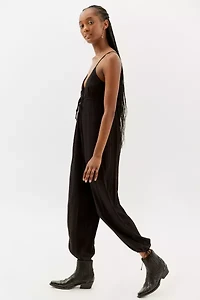 Vale Printed Balloon Jumpsuit