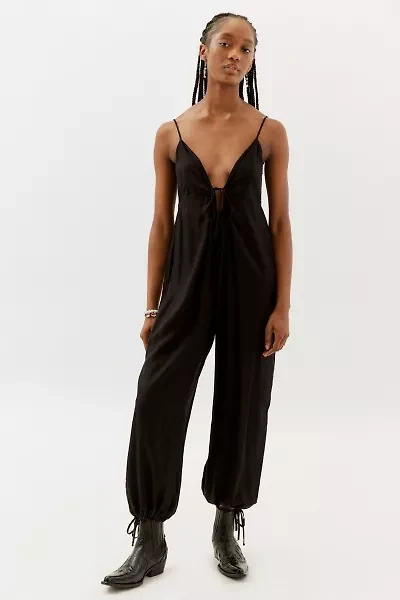Vale Printed Balloon Jumpsuit
