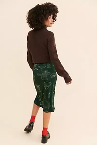 Lisa Says Gah Lauren Midi Skirt