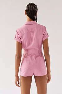 Axel Linen Coverall Romper