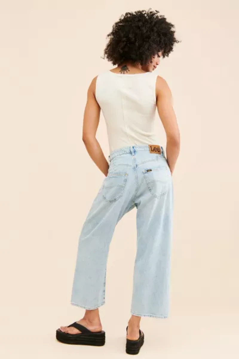 Lee Vintage Button Fly Ankle Jeans