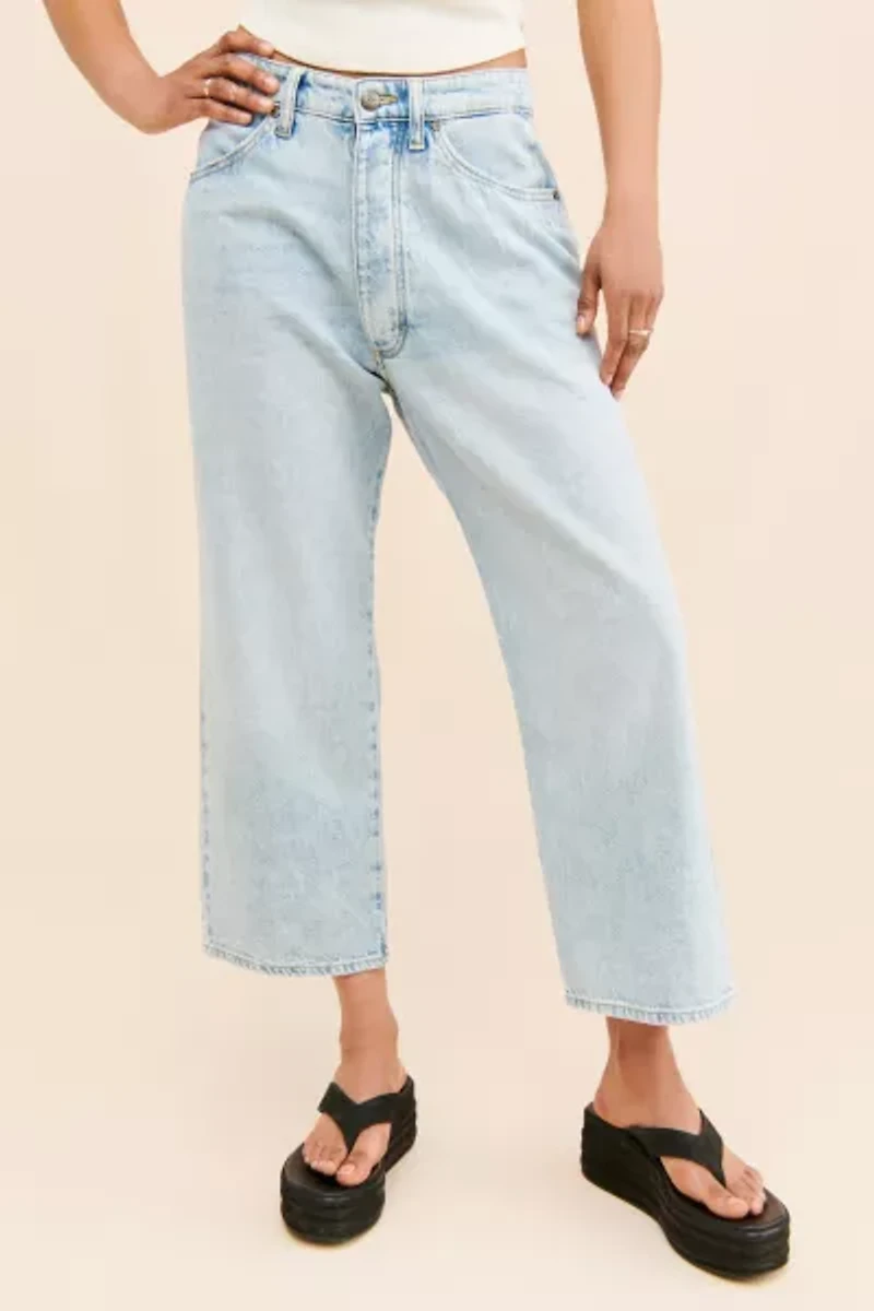 Lee Vintage Button Fly Ankle Jeans