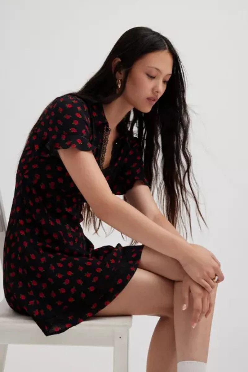 Leah Mini Shirt Dress