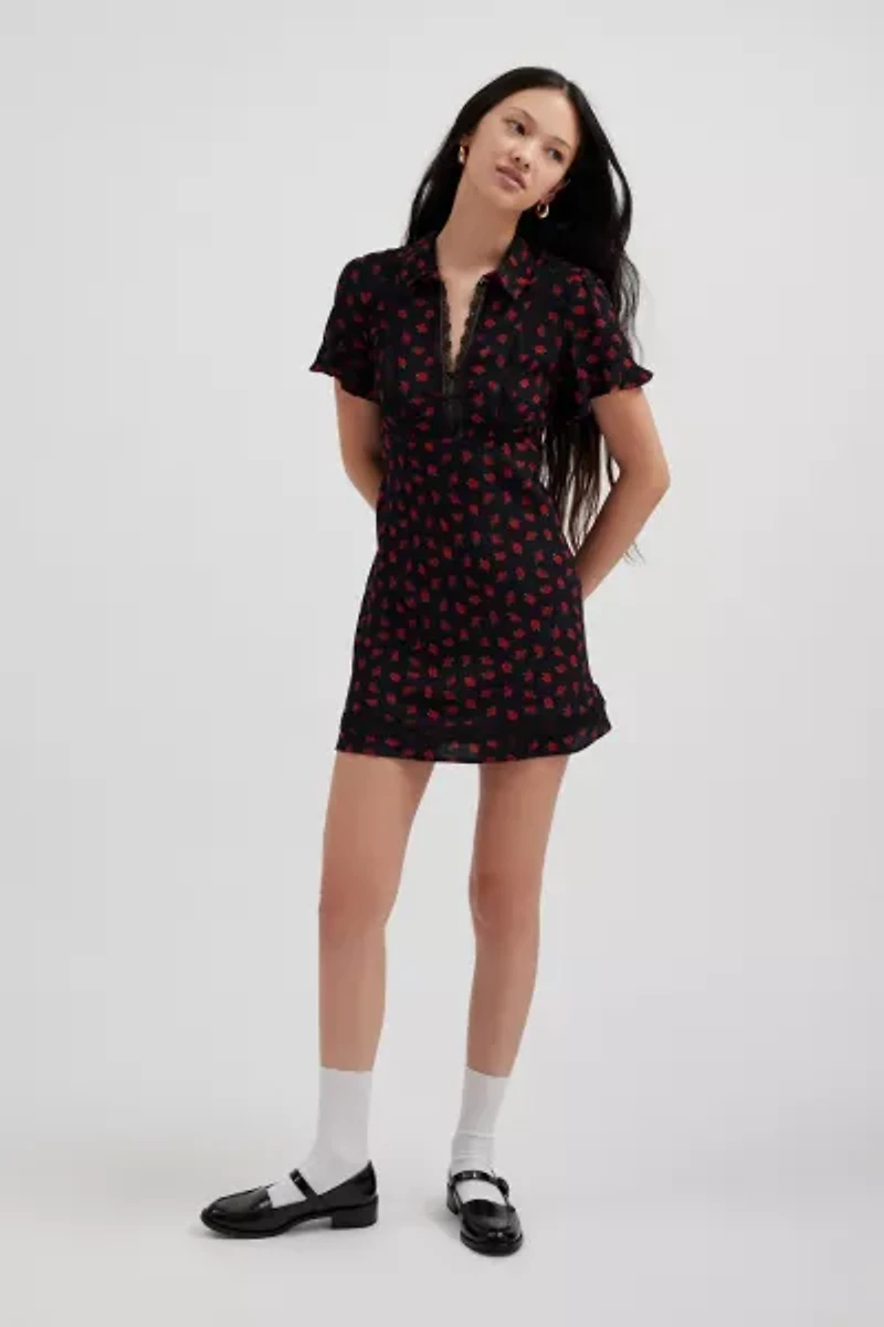 Leah Mini Shirt Dress