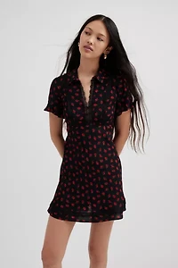 Leah Mini Shirt Dress