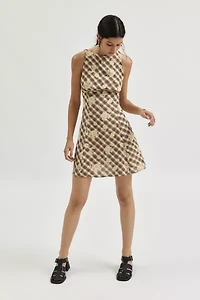 Susie Open Back Swing Mini Dress