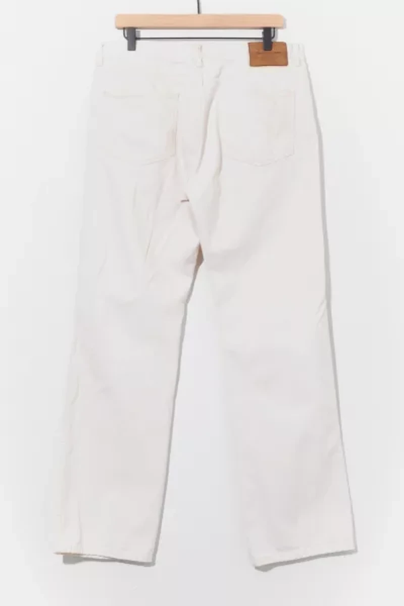 Vintage 1990s Calvin Klein Jeans White Denim Jeans