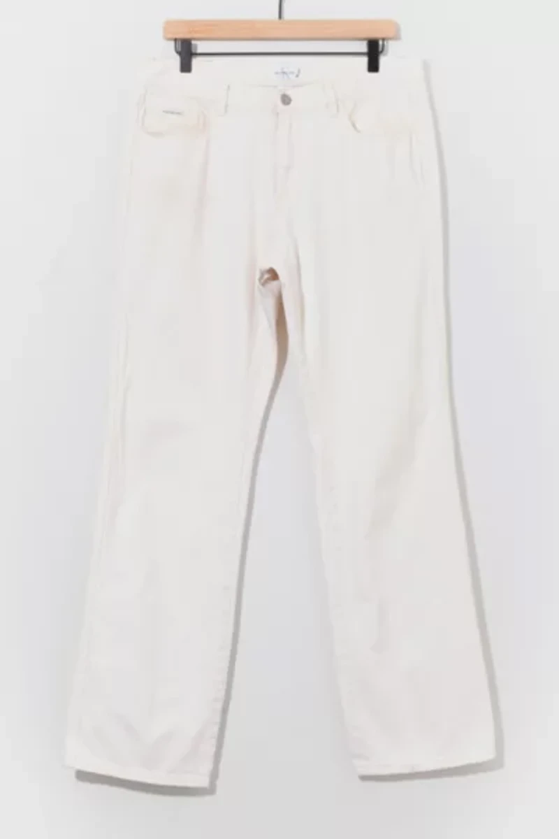 Vintage 1990s Calvin Klein Jeans White Denim Jeans