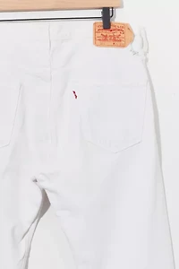 Vintage 1990s Distressed Levi’s® 501 Button Fly Denim Jeans