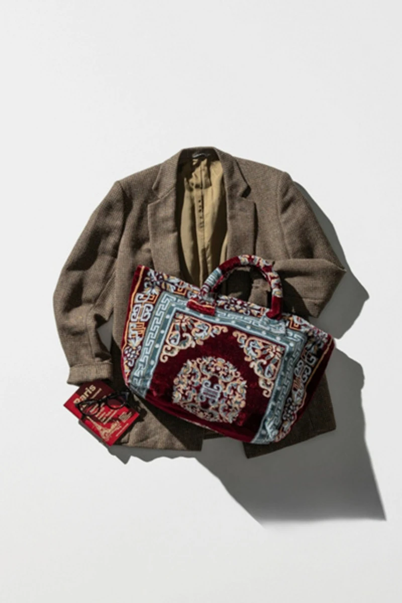 Puebco Polyester Cotton Rug Tote Bag