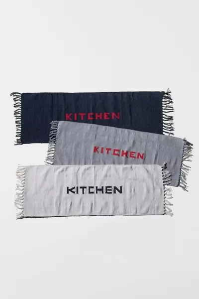 Puebco Recycled Yarn Kitchen Mat