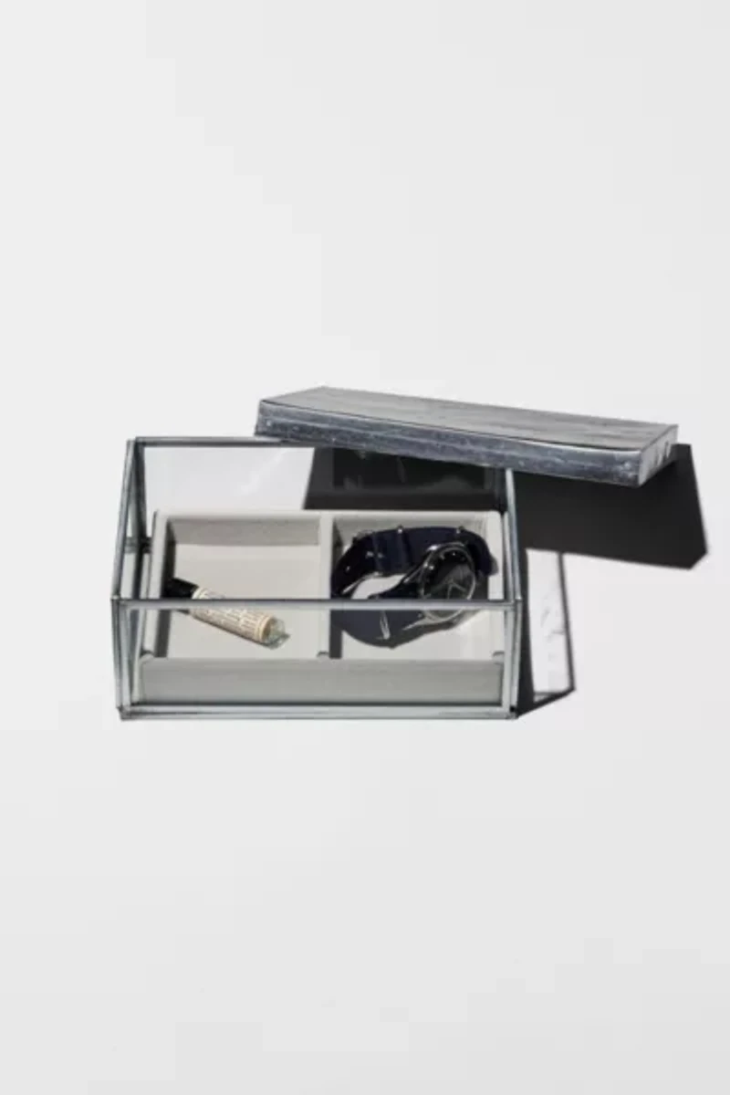 Puebco Glass Jewelry Box
