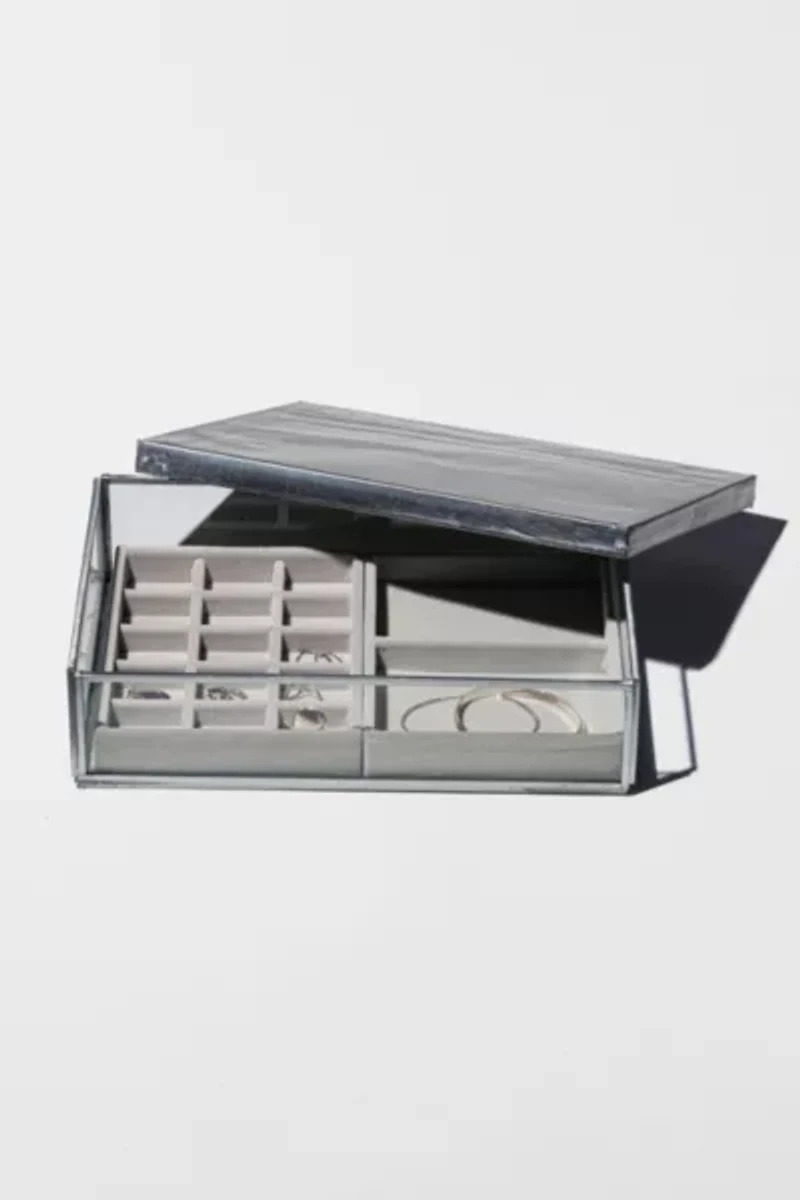 Puebco Glass Jewelry Box