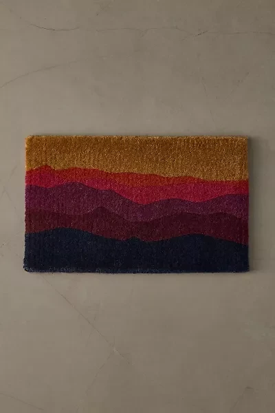 Shades Of Dawn Coir Doormat