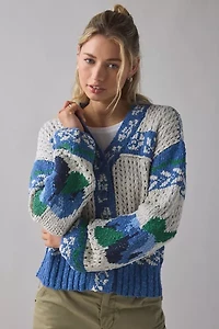 Kimchi Blue Libby Chunky Knit Oversized Cardigan