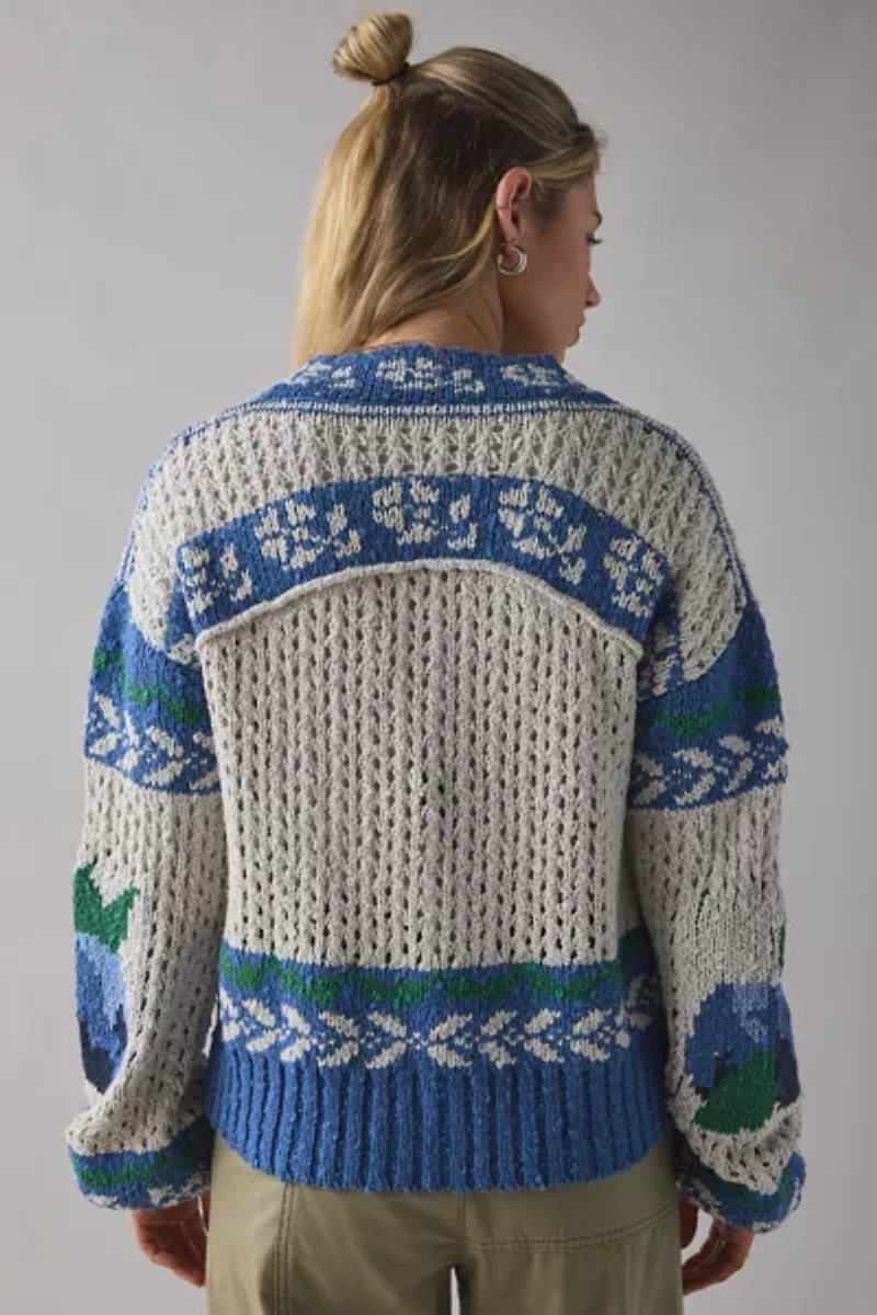 Kimchi Blue Libby Chunky Knit Oversized Cardigan