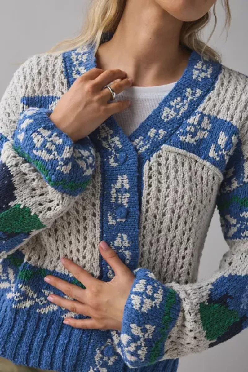 Kimchi Blue Libby Chunky Knit Oversized Cardigan