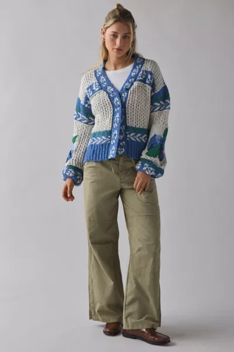 Kimchi Blue Libby Chunky Knit Oversized Cardigan