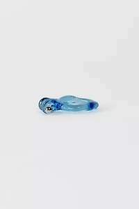 Rain and Rivers Handmade Pierced Barbell Glass Ring