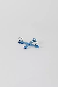 Rain and Rivers Handmade Water Droplet Glass Earrings