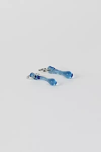 Rain and Rivers Handmade Mini Glass Earrings