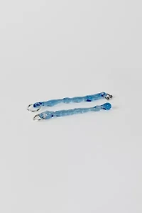 Rain and Rivers Handmade Pierced Glass Earrings