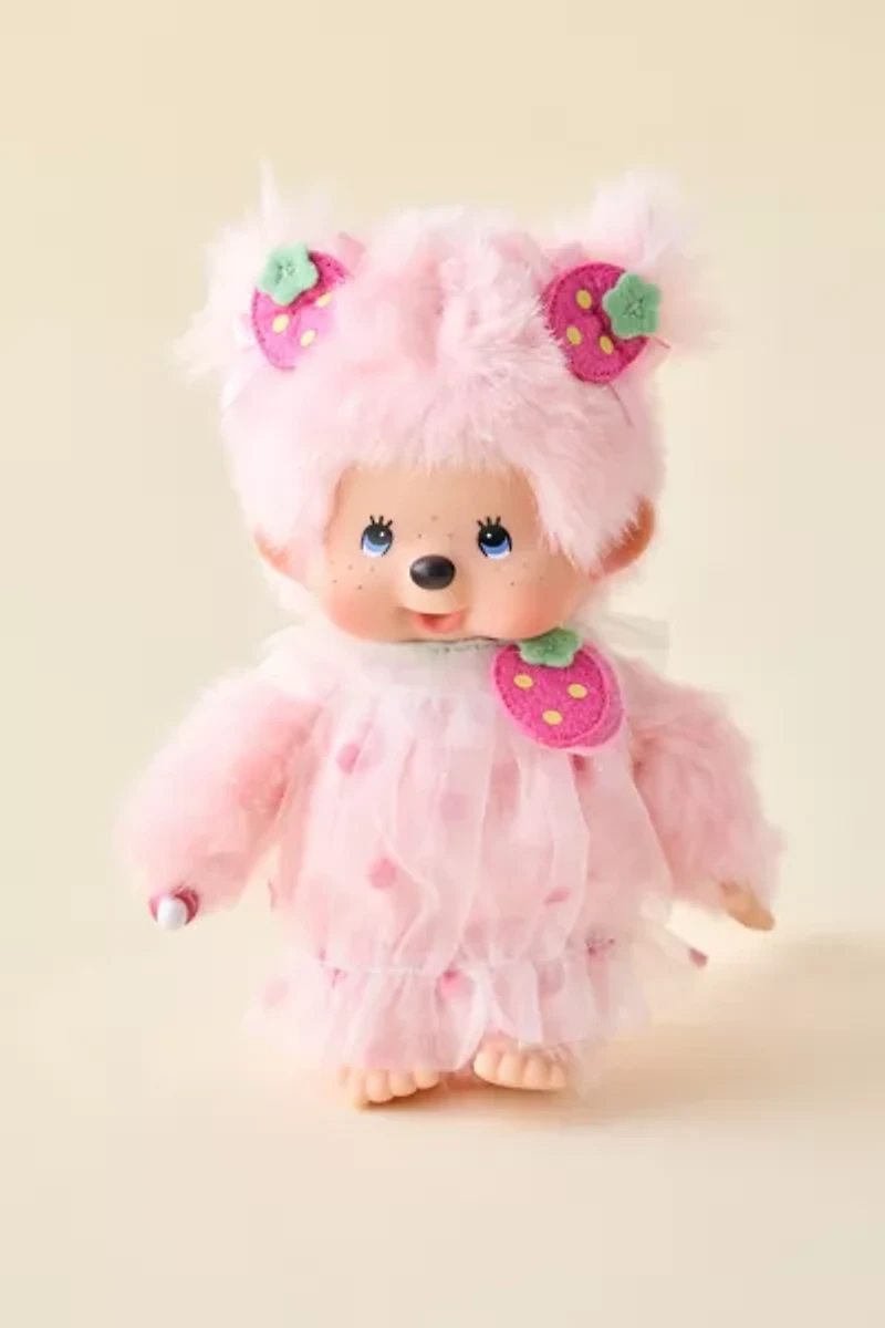 Monchhichi Strawberry Animal Costume Plushie