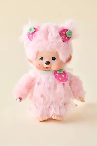 Monchhichi Strawberry Animal Costume Plushie