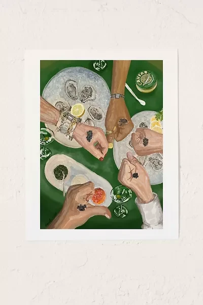carolineellisart Caviar Bump Art Print