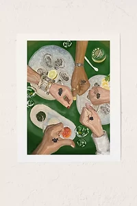 carolineellisart Caviar Bump Art Print