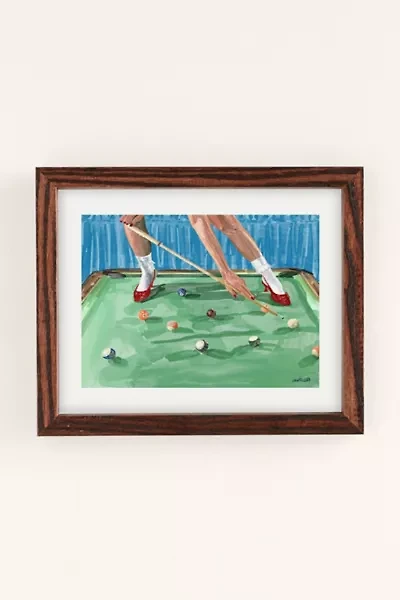 carolineellisart Pool Girl Art Print