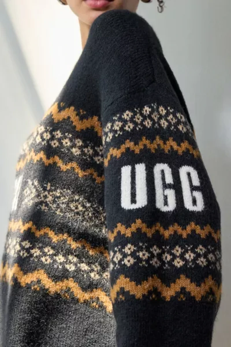 UGG Kaelan UGGisle Oversized Crew Neck Sweater