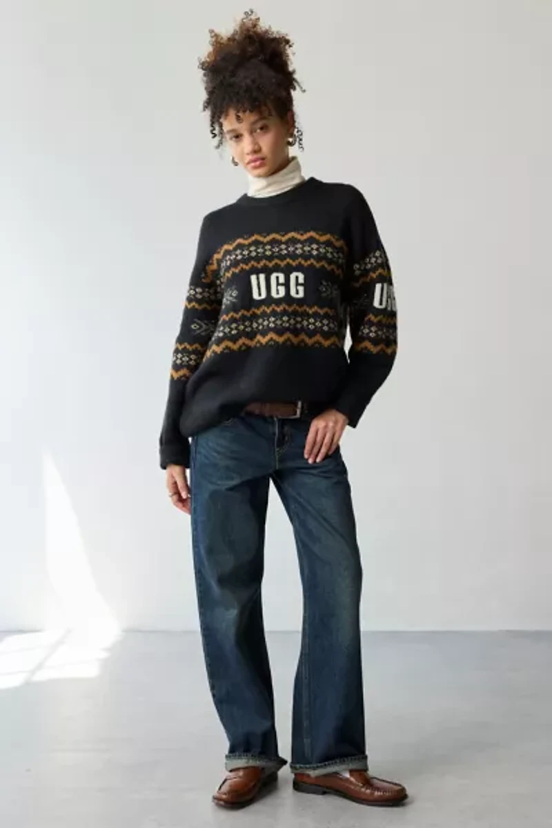 UGG Kaelan UGGisle Oversized Crew Neck Sweater