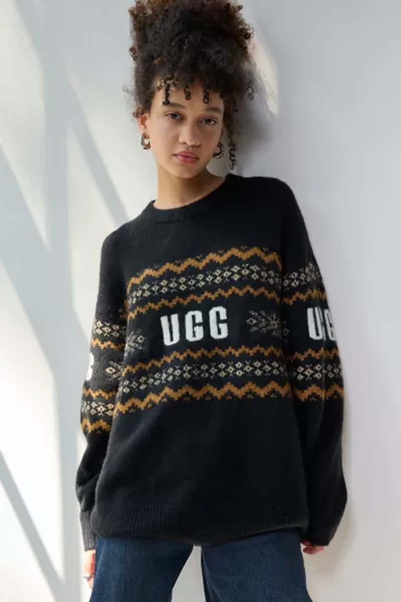 UGG Kaelan UGGisle Oversized Crew Neck Sweater