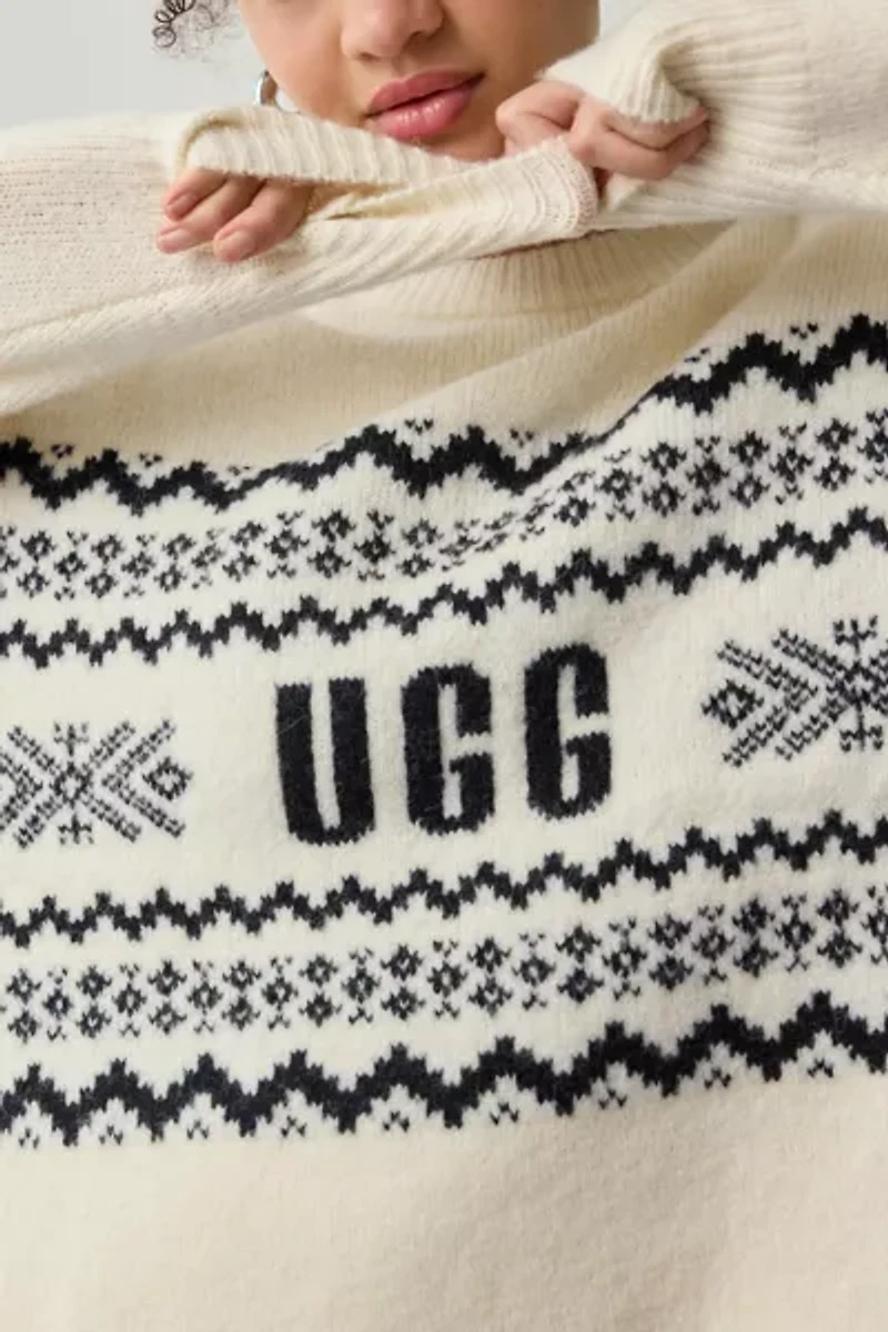 UGG Kaelan UGGisle Oversized Crew Neck Sweater