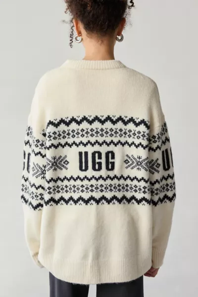 UGG Kaelan UGGisle Oversized Crew Neck Sweater