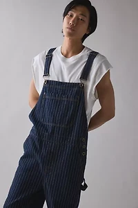 BDG Nitro Baggy Pinstripe Denim Utility Overall