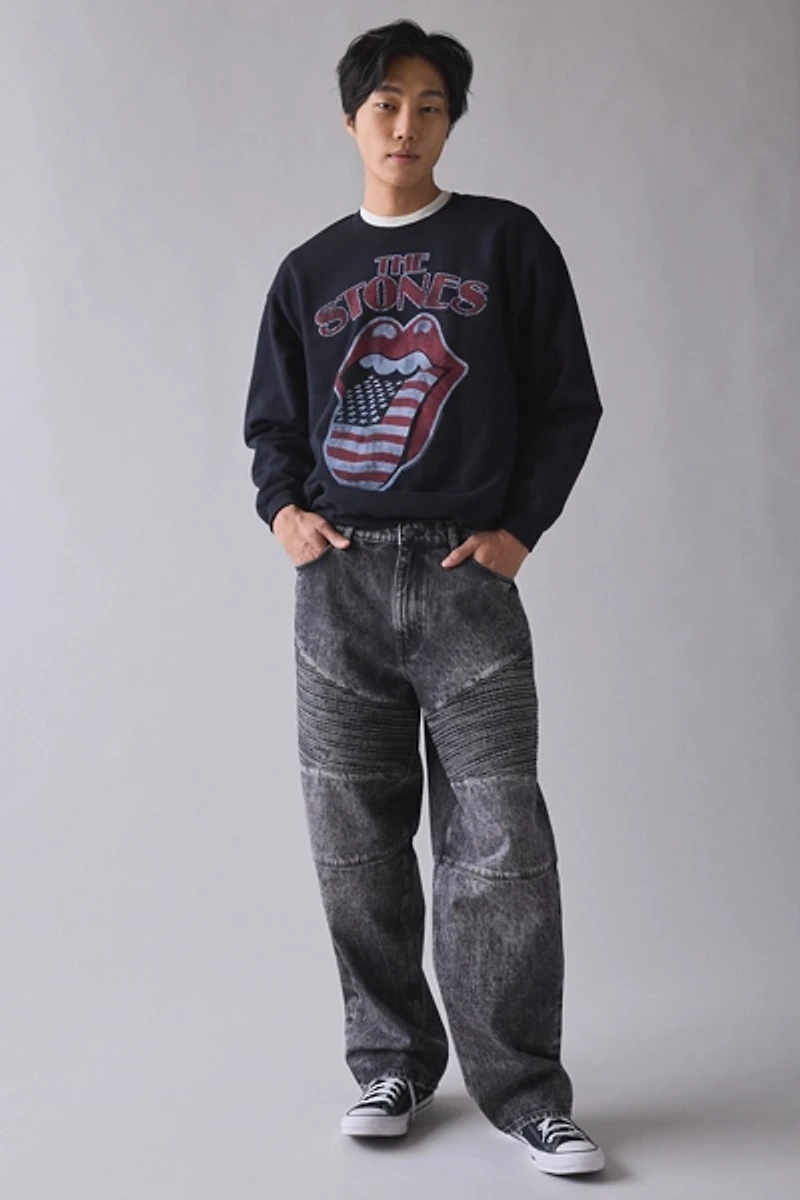 GUESS ORIGINALS Super Baggy Moto Jean