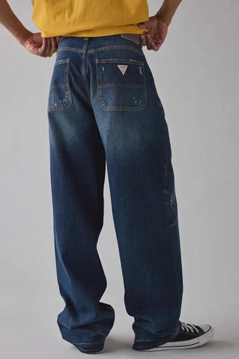 GUESS ORIGINALS Super Baggy Moto Jean