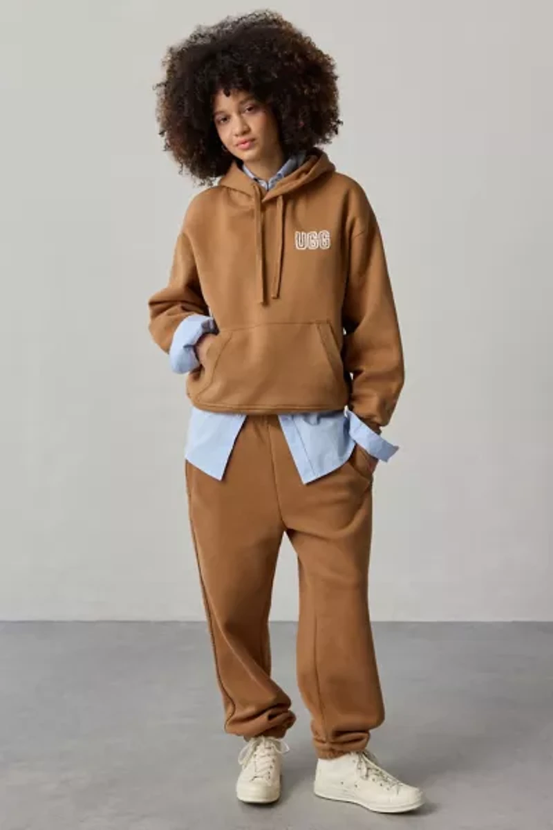 UGG Logo Applique Graphic Hoodie Sweatshirt